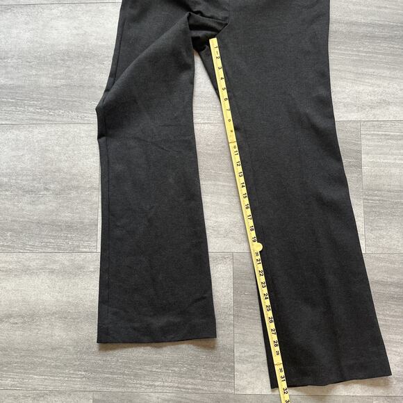 Talbots Signature Dark Gray Pants Size 14W Front Zip Lt-Mid Weight Stretch - Picture 5 of 7